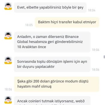 Binance Platformunda GFT Coin İşlemleri Ve Yanıltıcı Bilgilendirme Sorunu