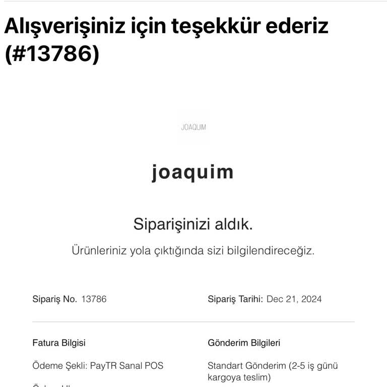 Sipariş Gecikmesi Ve İletişim Eksikliği Müşteriyi Mağdur Ediyor
