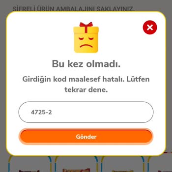 Eti Canga Kampanya Kodları Sorunu