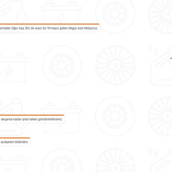 Kargoya Verilmeyen Lastikler Ve Ciddiyetsiz Hizmet