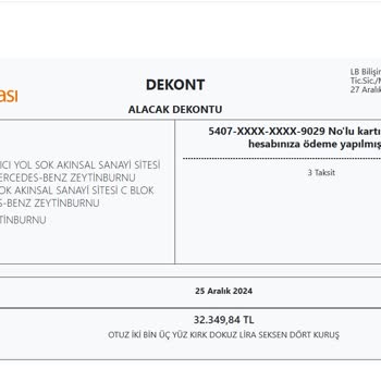 Kargoya Verilmeyen Lastikler Ve Ciddiyetsiz Hizmet