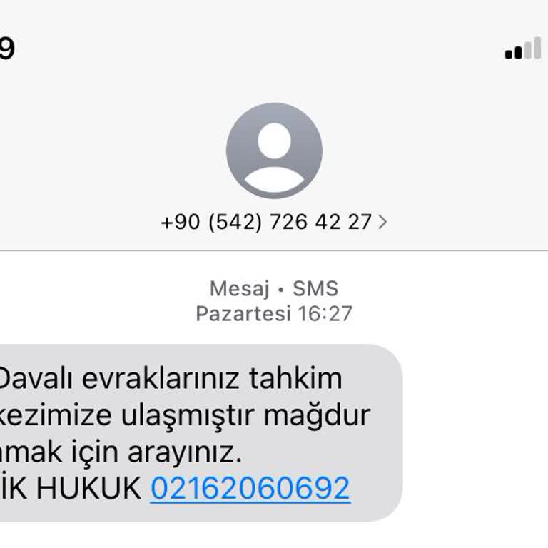 Yanıltıcı Mesajlarla Karşı Karşıya Kaldım
