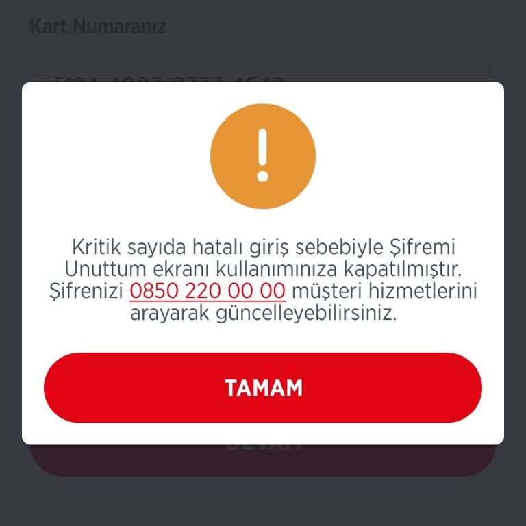 Ziraat Mobil Hesabım Bloke Oldu, Şifre Yenileme Sorunu