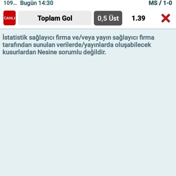 Nesine.com'da Kazanılan Bahis Yanlış İşaretlendi