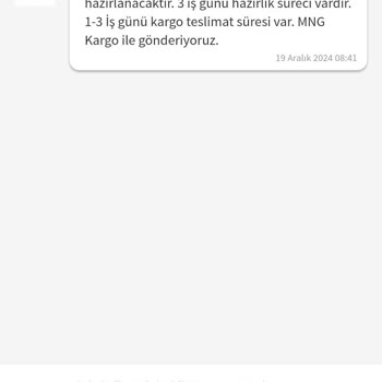 Teslim Edilmeyen Sipariş Ve Yanıltıcı Bilgilendirme