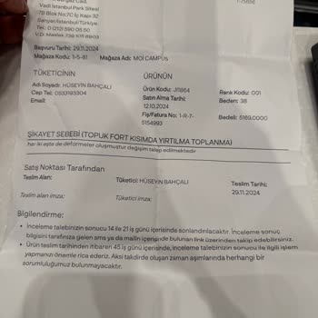 Adidas Ayakkabıda Kalite Sorunu Ve İlgisizlik