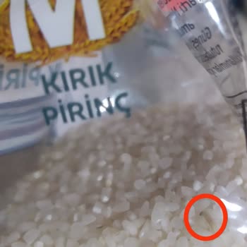 Migros'tan Alınan Pirinçte Kurt Şoku