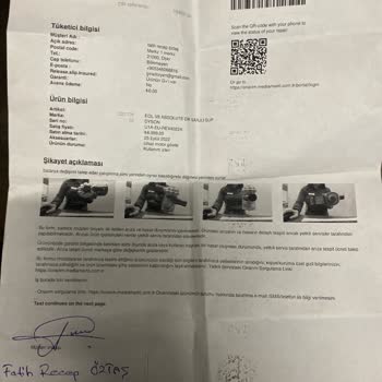 Media Markt'ta Servis Mağduriyeti: Arızalı Cihaz Ve Eksik Parça Sorunu