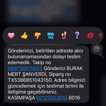 Kargom Teslim Edilmedi Ve Müşteri Hizmetleri Yanıt Vermiyor