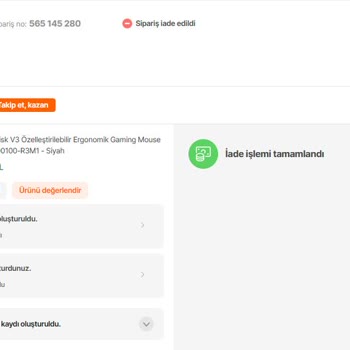 Hepsiburada'da Değişim Yerine Mağduriyet