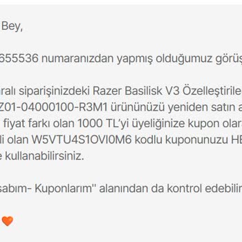 Hepsiburada'da Değişim Yerine Mağduriyet