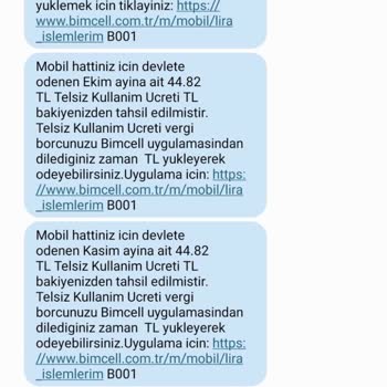 Yanlış Telsiz Kullanım Borcu Tahsilatı