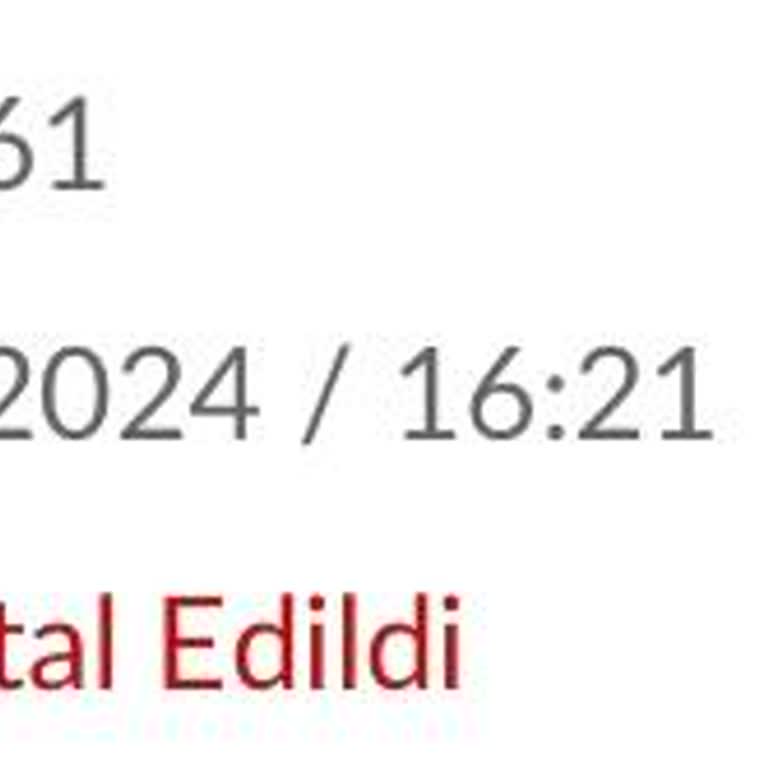 Yemek Siparişi Bekletilip İptal Edildi