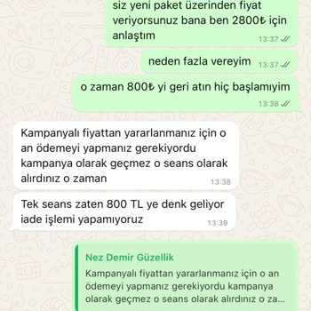 Yanlış Paket İptali Ve Kayıp Kapora Sorunu