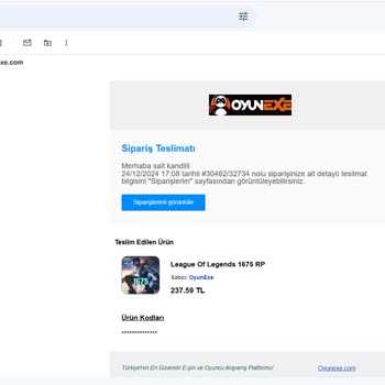 League Of Legends E-pin Teslimatında Yaşanan Sorun Ve İletişim Eksikliği