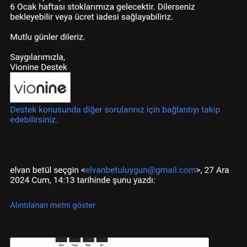 Yanlış Ürün Resmi Ve Müşteri Suçlaması