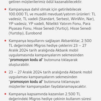 Akbank'ın Promosyon Kodunu Vermemesi Ve İlgisizliği