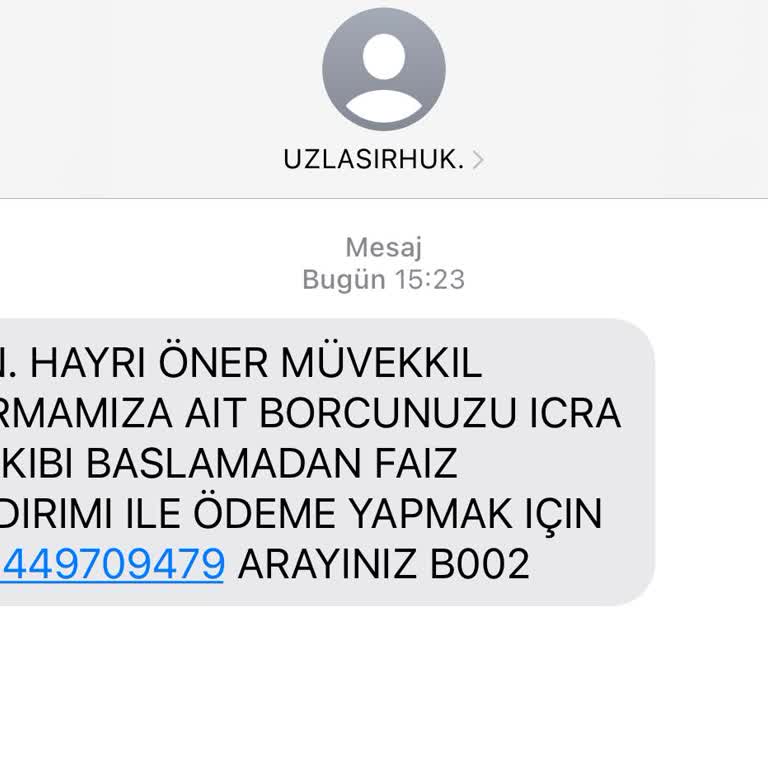 Hatalı Borç Bildirimi Ve Yanlış İcra Tehdidi