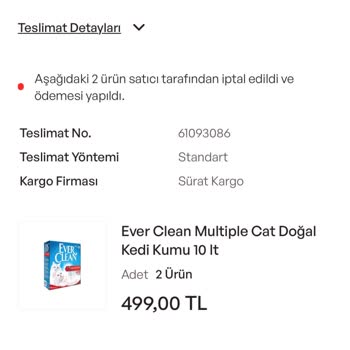 Ürün İptali Ve Fiyat Artışıyla Mağduriyet