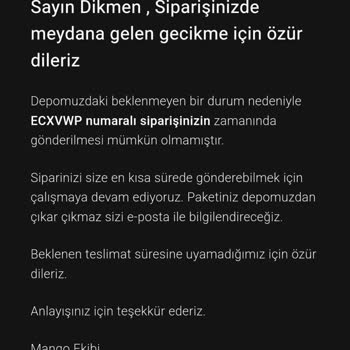 Yanıltıcı Sipariş Süreci Ve İptal Edilen Ürün
