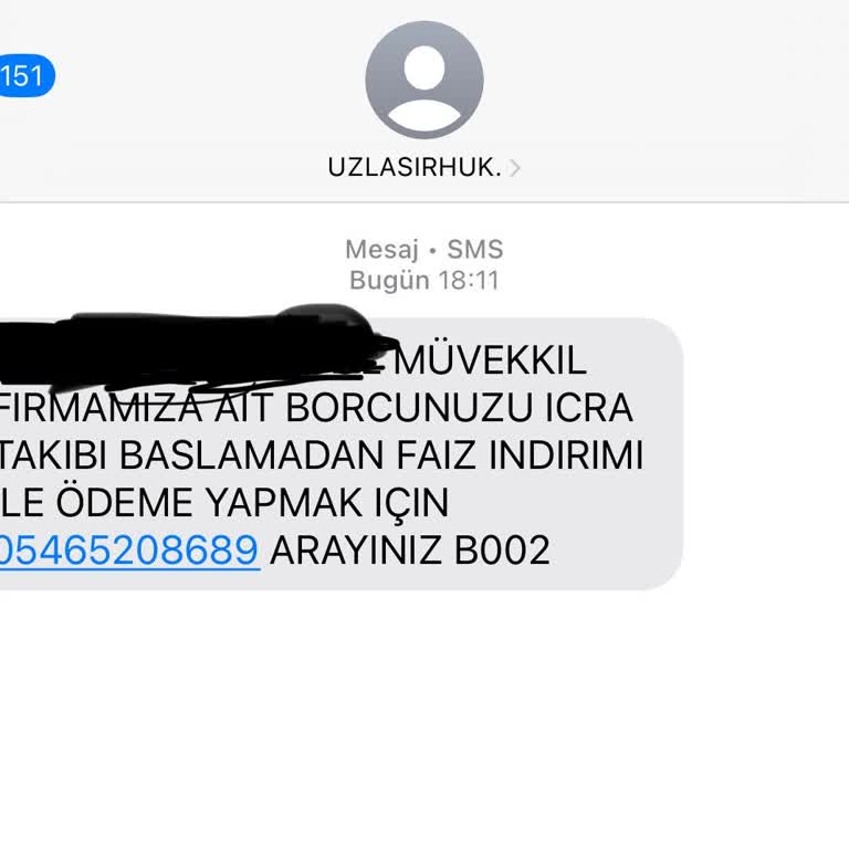 Yanıltıcı Borç Mesajı Ve Hukuksuz İcra Tehdidi