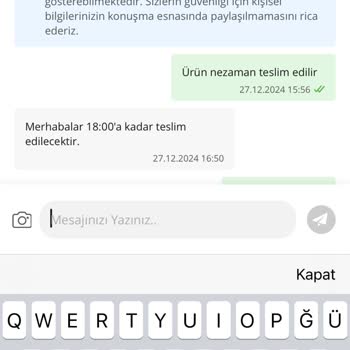 Doğum Günü Hediyesi Teslim Edilemiyor!