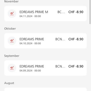 eDreams Rückforderung unrechtmäßig abgebuchter Beträge