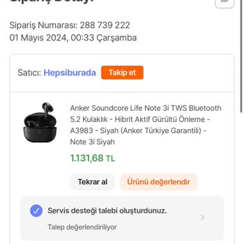 Kulaklık Teknik Serviste Mağduriyet Yaşatıyor