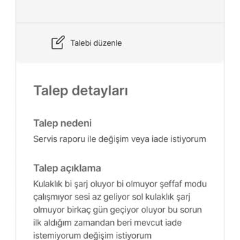 Kulaklık Teknik Serviste Mağduriyet Yaşatıyor