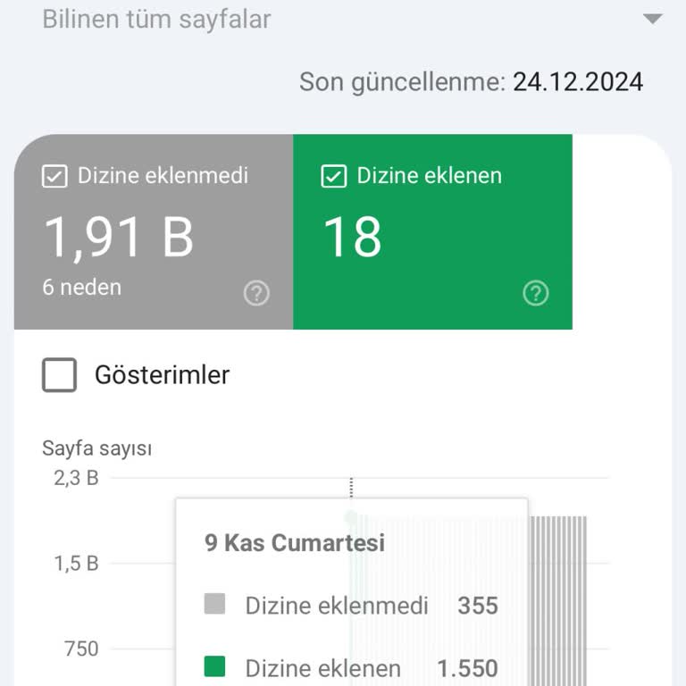 Google'da Kaybolan Sayfalar Ve E-Ticaret Krizi