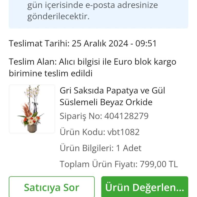 Hastane Kargo Servisinde Kaybolan Çiçek