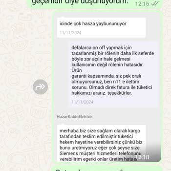 Siemens Kaçak Akım Rölesi Tamir Sürecinde Yaşanan Mağduriyet