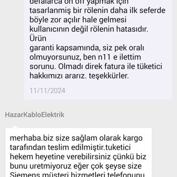 Siemens Kaçak Akım Rölesi Tamir Sürecinde Yaşanan Mağduriyet