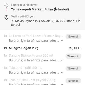 Eksik Ürün İadesi Ve Yanıltıcı Bilgilendirme