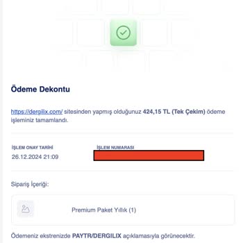 Dergilix Hala İçerikler Tarafıma Tanımlanmadı