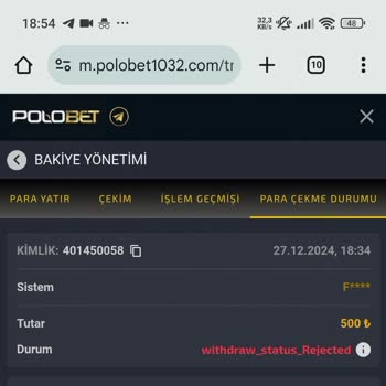 Kazancım Silindi Ve Ödeme Yapılmadı