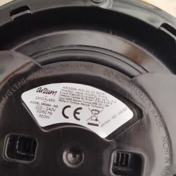 Arzum Çaycı'da Sürekli Isıtma Sorunu Ve Ulaşılmaz Müşteri Hizmetleri