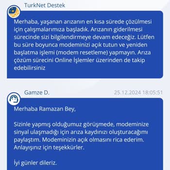 TurkNet'in İlgisizliği Ve Çözüm Eksikliği