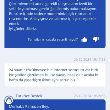 TurkNet'in İlgisizliği Ve Çözüm Eksikliği