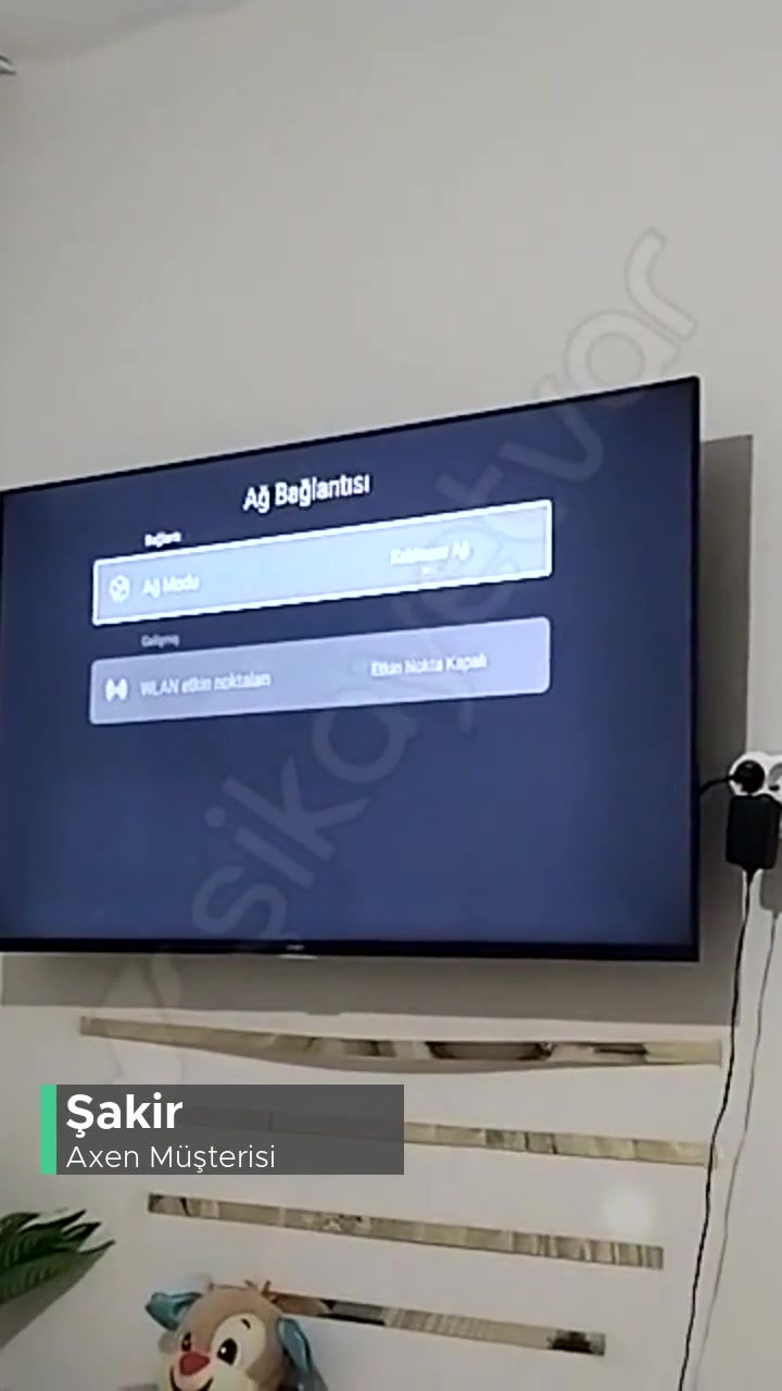Axen Televizyon Kablosuz Ağları Görmüyor videonun kapak resmi