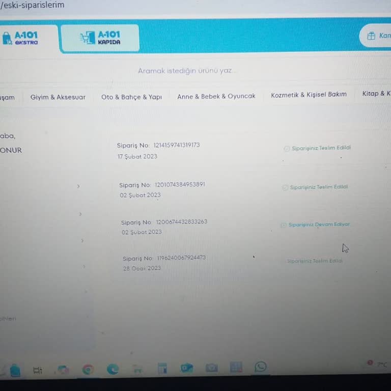 Neredeyse 1 Yıldır Teslim Edilmeyen Sipariş Ve İade Sorunu