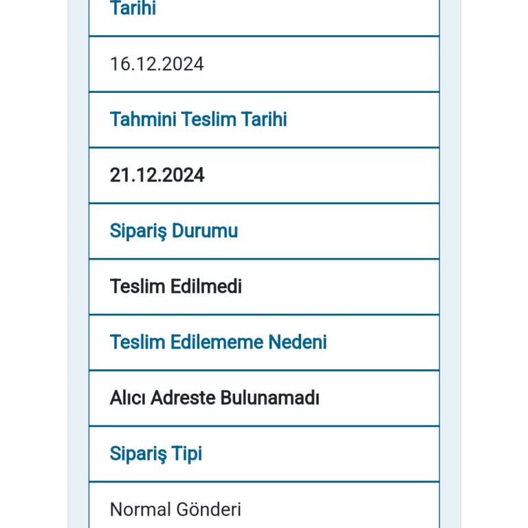 Kayıp Kurutma Makinesi: Teslimat Sorunu