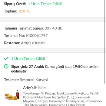 Siparişin Teslim Edilmemesi Ve Müşteri Hizmetleri Sorunu