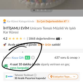 Trendyol Yanlış Ürün Ve İletişim Sorunu