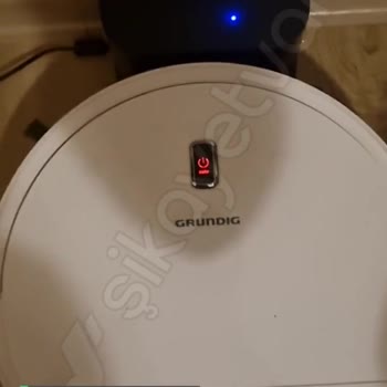Grundig Vcr 2131 Robot Süpürge Turuncu Işık Yanıyor Şarjda İken