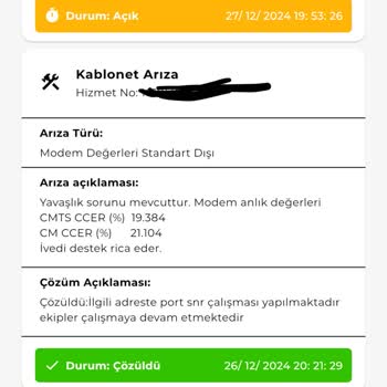 Kablo Net'in Sürekli Bağlantı Sorunları
