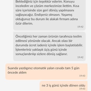 Kaybolan Kargo Ve Umursamaz Müşteri Hizmetleri