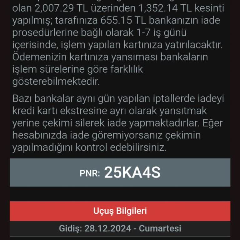 Obilet'te Haksız Kesinti Ve Yanıltıcı Bilgilendirme