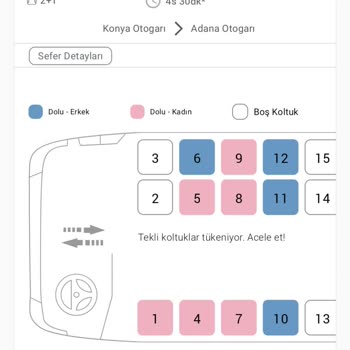 Varış Saatleri Gerçekçi Değil: Adana Yolculuğunda Zaman Karmaşası