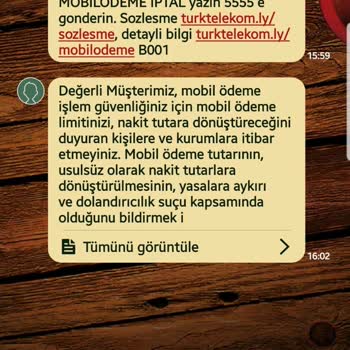 Yetkisiz Mobil Ödeme Mağduriyeti